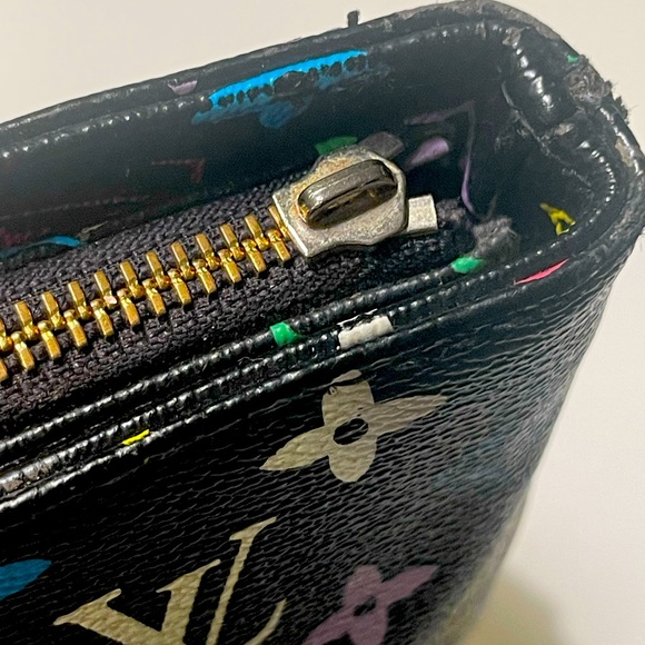 AUTHENTIC Louis Vuitton Piano Black Monogram Multicolor Shoulder Bag - Picture 10 of 16